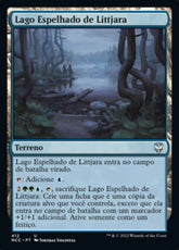 Lago Espelhado de Littjara / Littjara Mirrorlake - Magic: The Gathering - MoxLand